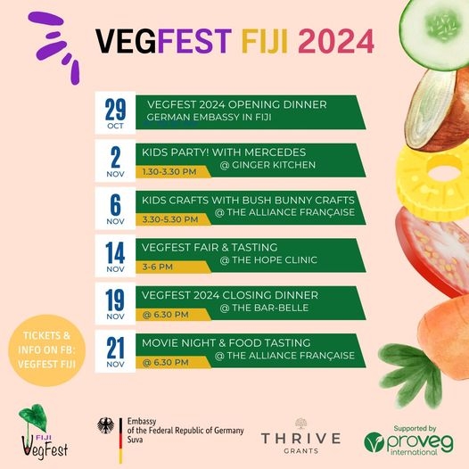 VegFest Fiji (Oct 29th-Nov 21st)