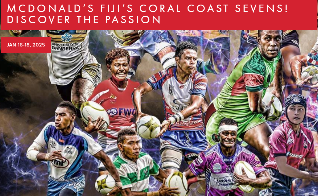 Fiji’s Coral Coast Sevens (Jan 16th-18th 2025)