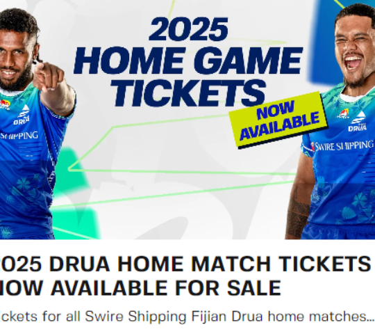 Fijian Drua 2025 Home Games