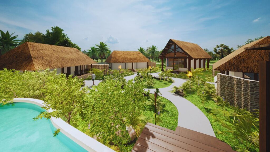 Lomani Island Resort new spa rendering.