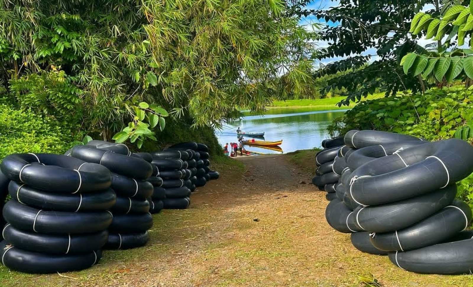 River adventure in a tube (donut) Book here!