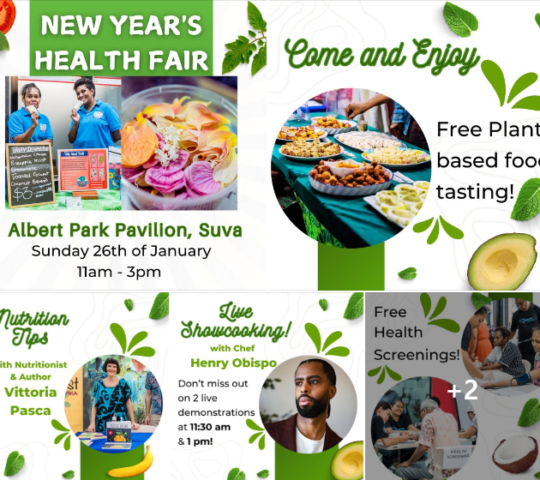 New Year’s Health Fair 11am-3pm (Jan 26) * Free Entry