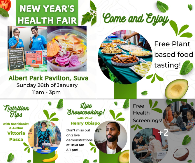 New Year’s Health Fair 11am-3pm (Jan 26) * Free Entry