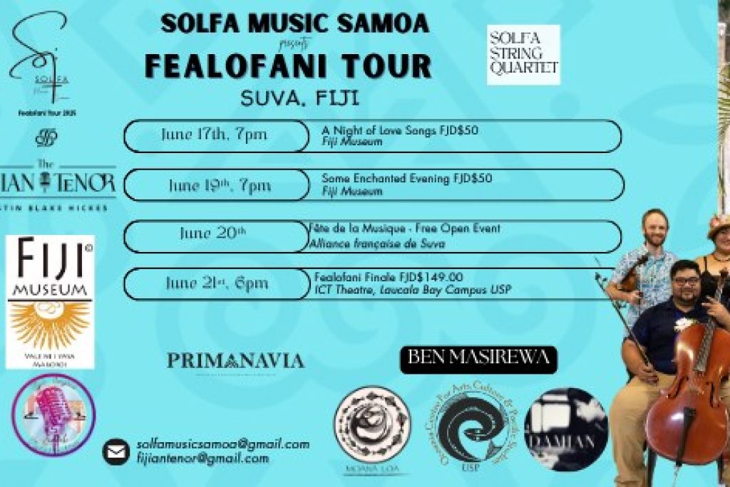 Four Nights of Soulful Pacific Music