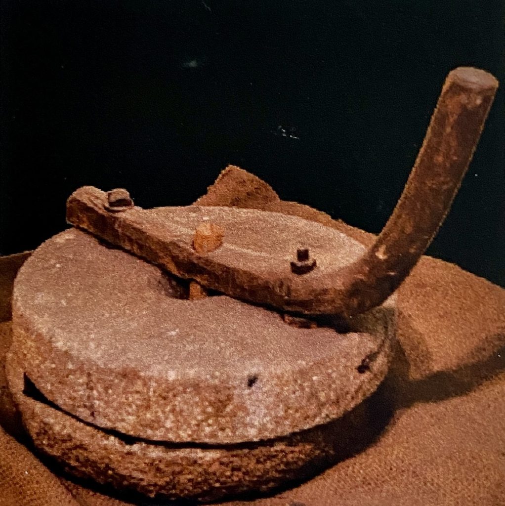 Chakki (stone flour grinder) donated by Sita Maharaj is on display at the Fiji Museum, preserving Indo-Fijian heritage.