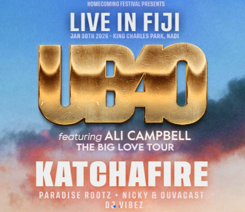 UB40 Live in Fiji (January 30 2026)