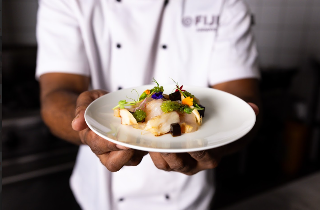 A taste of the Pacific at 35,000 feet — Fiji Airways’ new Pacific Rim menu celebrates island flavours with world-class presentation and service.