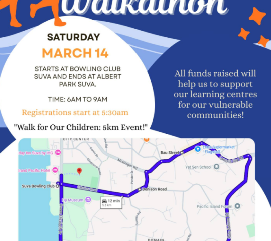 Central Walkathon (March 14)