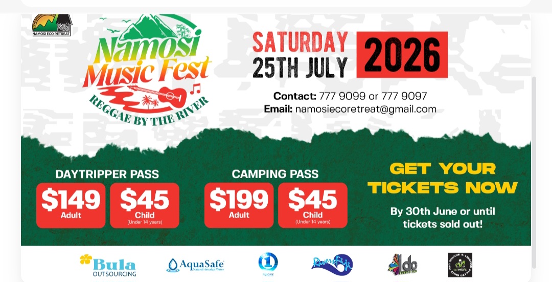 Namosi Music Fest – Reggae (July 25)